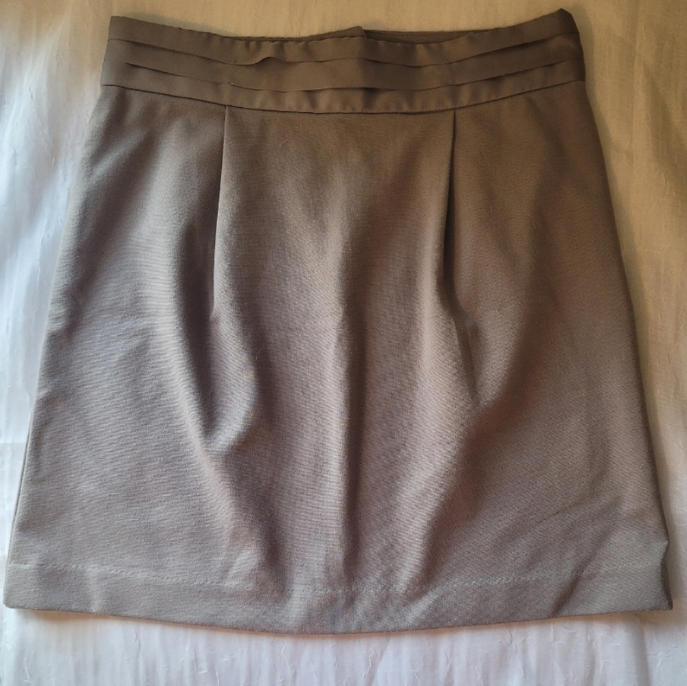 Banana Republic Gray Mini Skirt